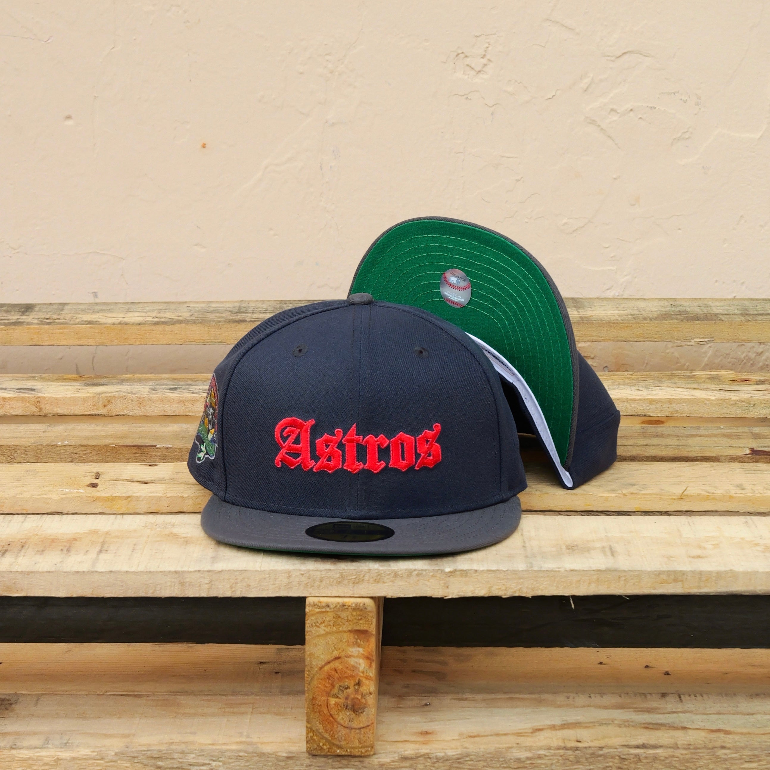 New Era Houston Astros 45th Anniversary Side Patch Fitted - New Era