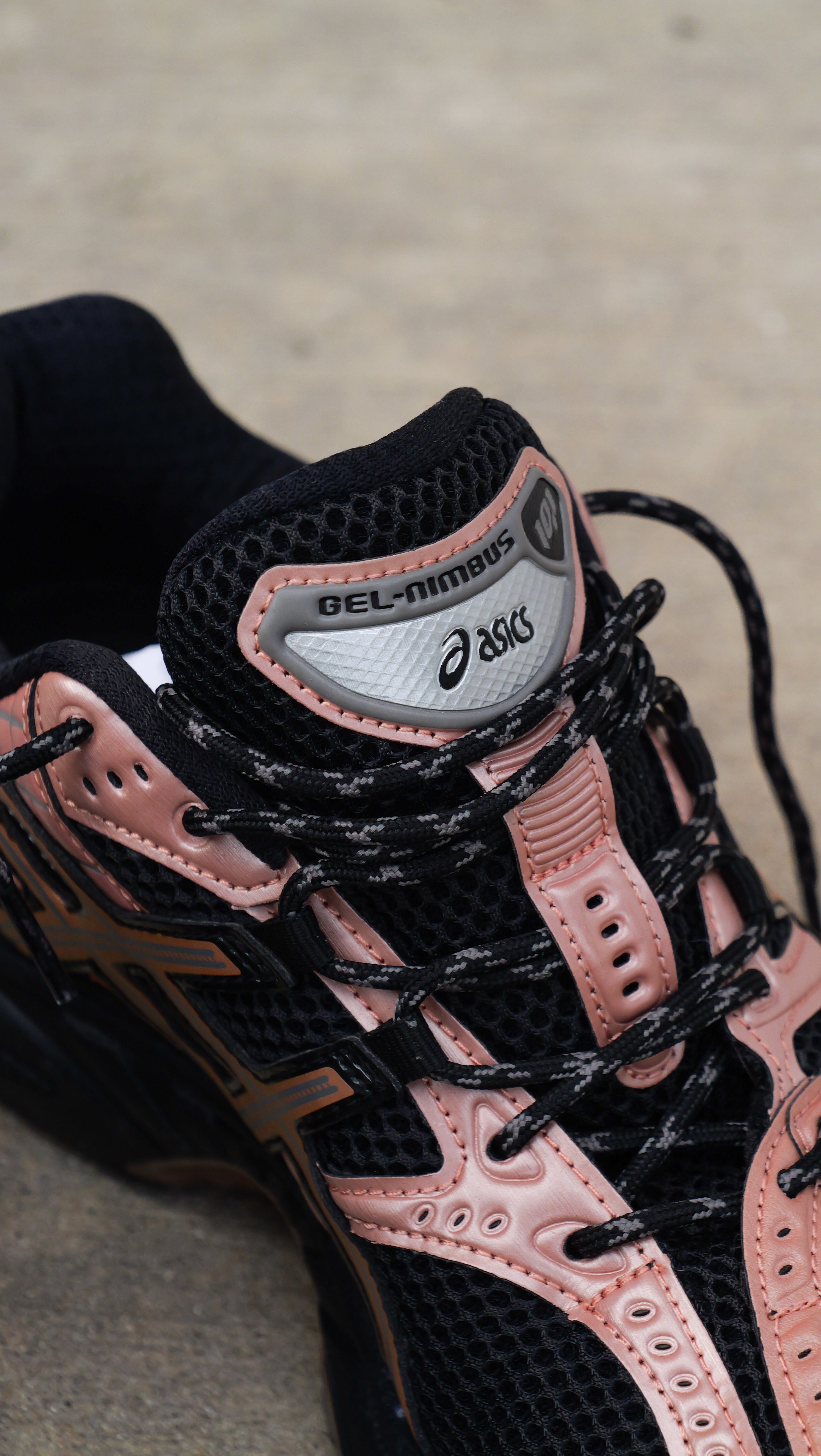 Mens Asics Gel-Nimbus 10.1 (Black/Rose Gold) - Asics
