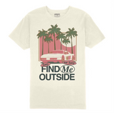 Outrank "Find Me Outside" Tee (Vintage White)