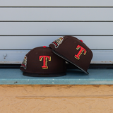 New Era Texas Rangers 2019 Final Season 59Fifty Fitted (Brown/Black) - New Era