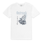 Outrank "Only God Can Judge Me" Tee (White)