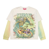 KOFL "Catch A Wave" (White)  LS Tee - KOFL