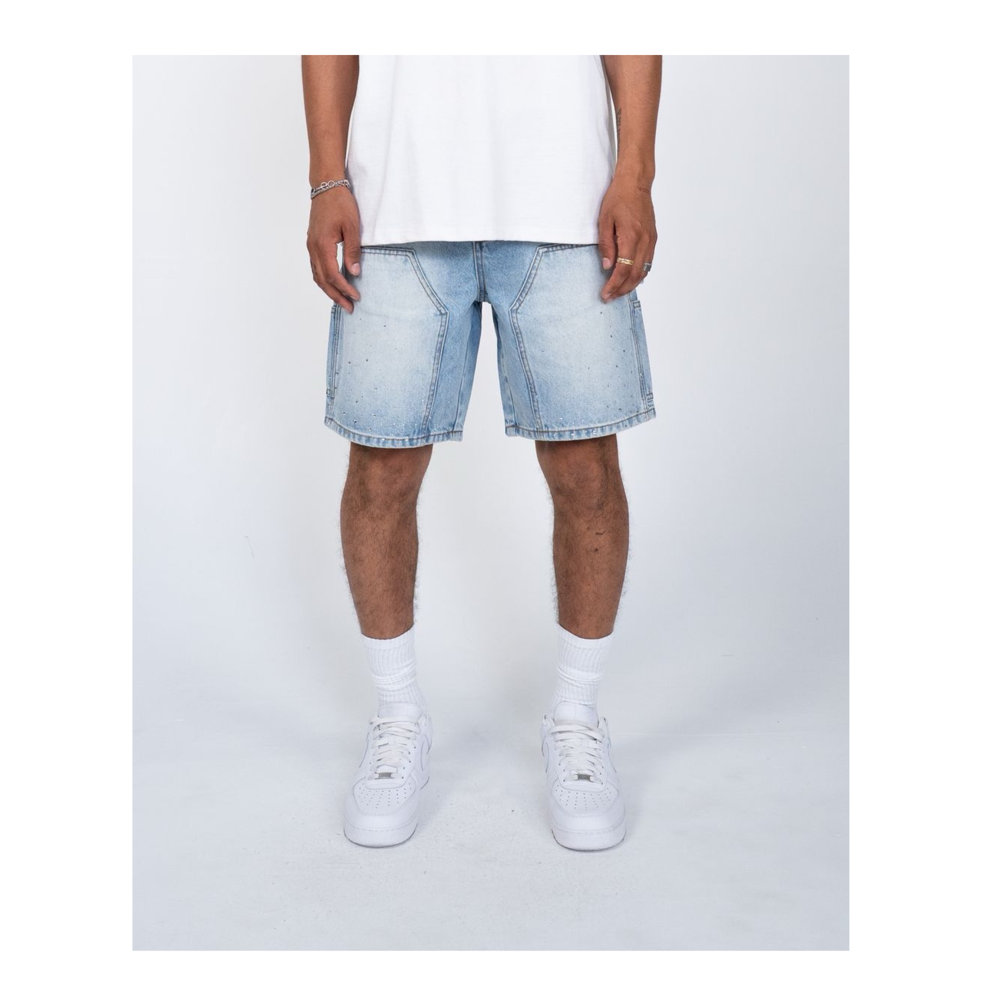 EPTM "Spotty " Denim Shorts - EPTM