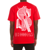 Icecream Stairs To Success SS Tee (Fiery Red)