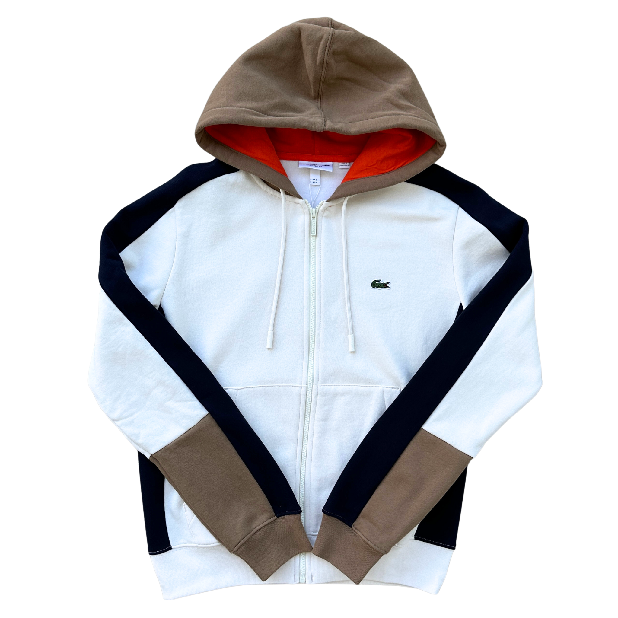 Lacoste colour block online hoodie