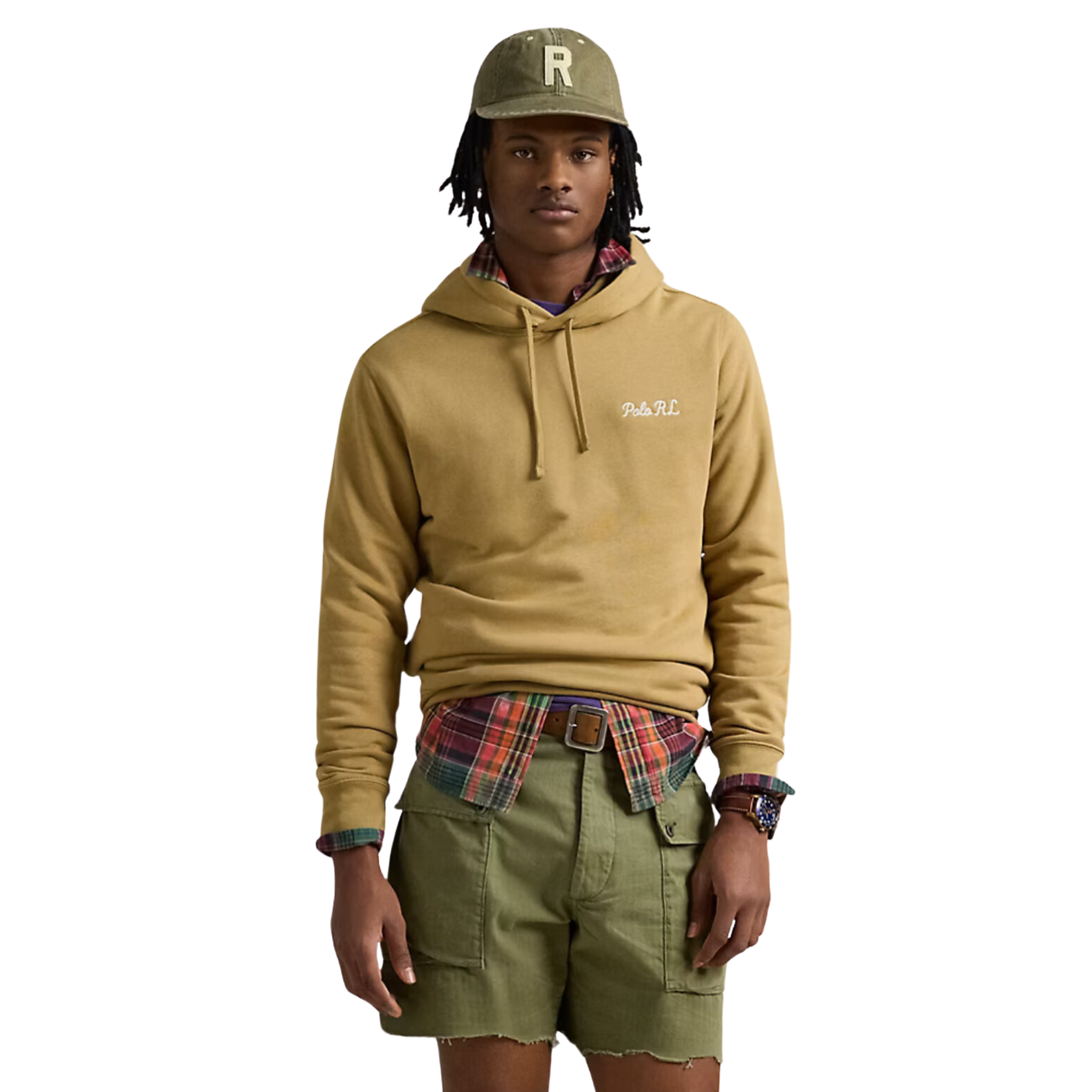 Polo Ralph Lauren Polo Bear Fleece Hoodie (Camel)