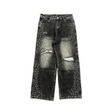 Mixed Emotion "Grey Stone" Baggy Jeans - Mixed Emotion