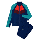 Men's Lacoste Tennis x Daniil Medvedev Sweatsuit (Blue/Orange) - Lacoste