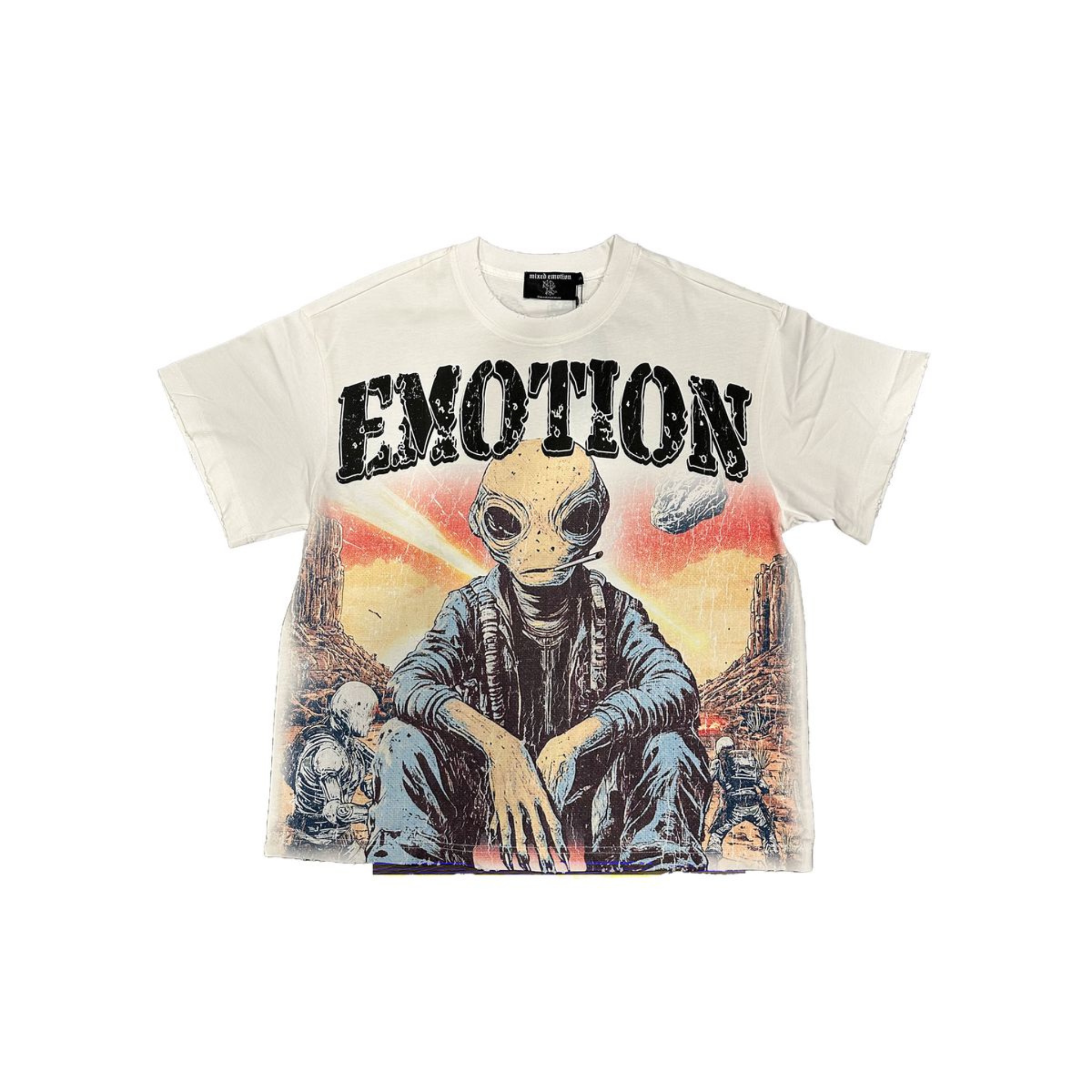 Mixed Emotion "Invasion" Tee (Black) (White)