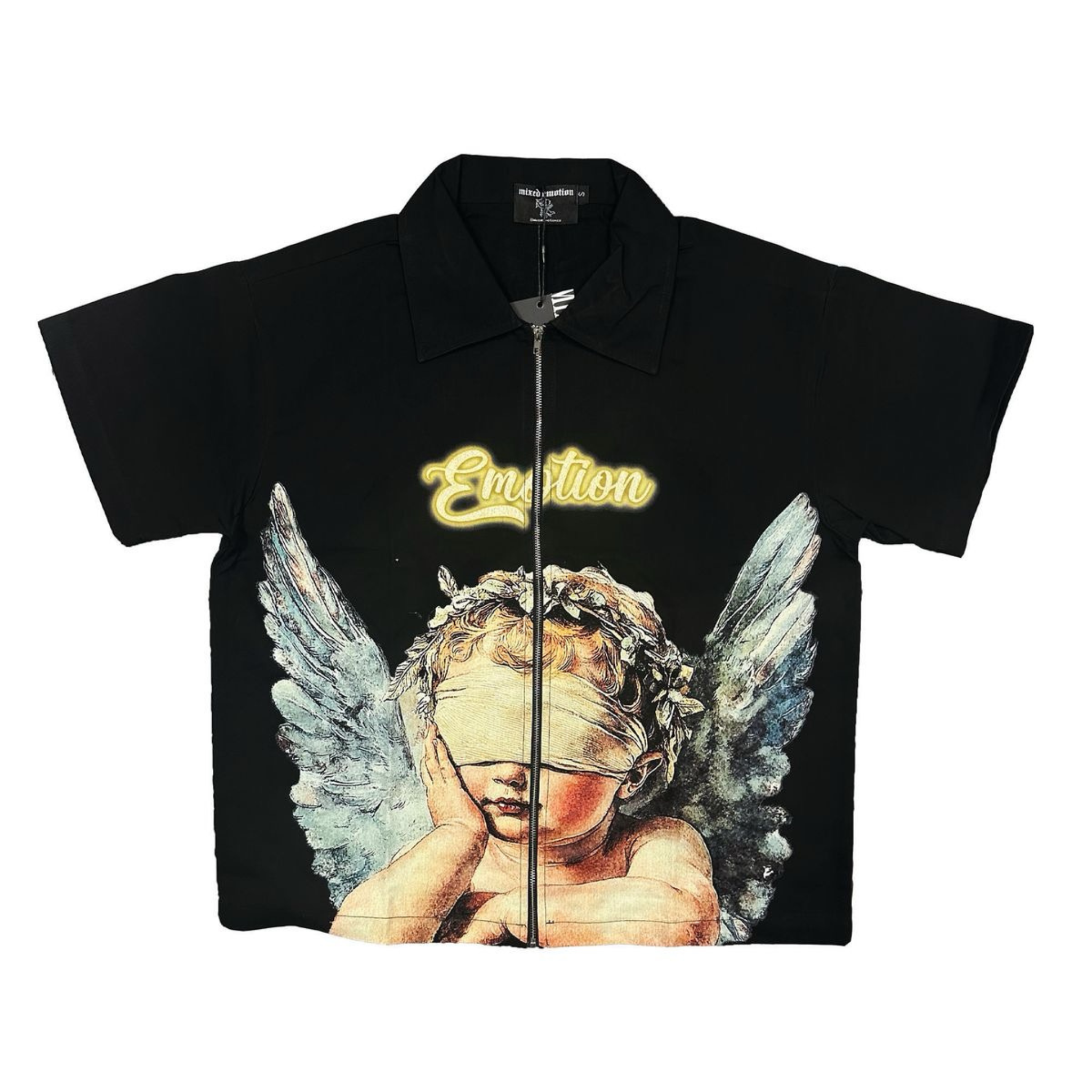Mixed Emotion "“Blinded” Zip up shirt - Mixed Emotion