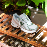 Mens New Balance 740SF2 (Metallic Silver/Green) - New Balance