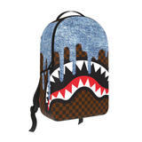 Sprayground Denim Drip DLXSV Backpack (B6262)