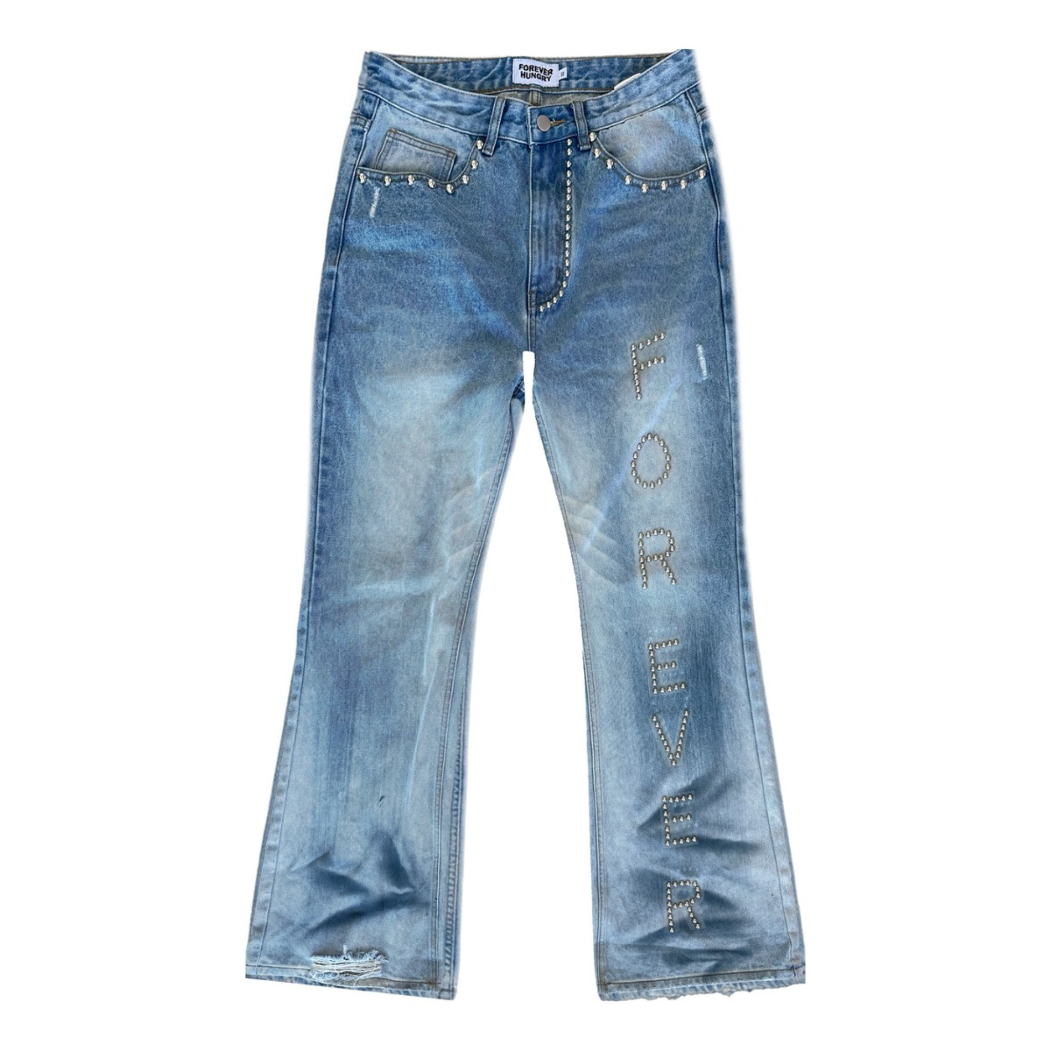Forever Hungry "Aqua" Denim - Forever Hungry