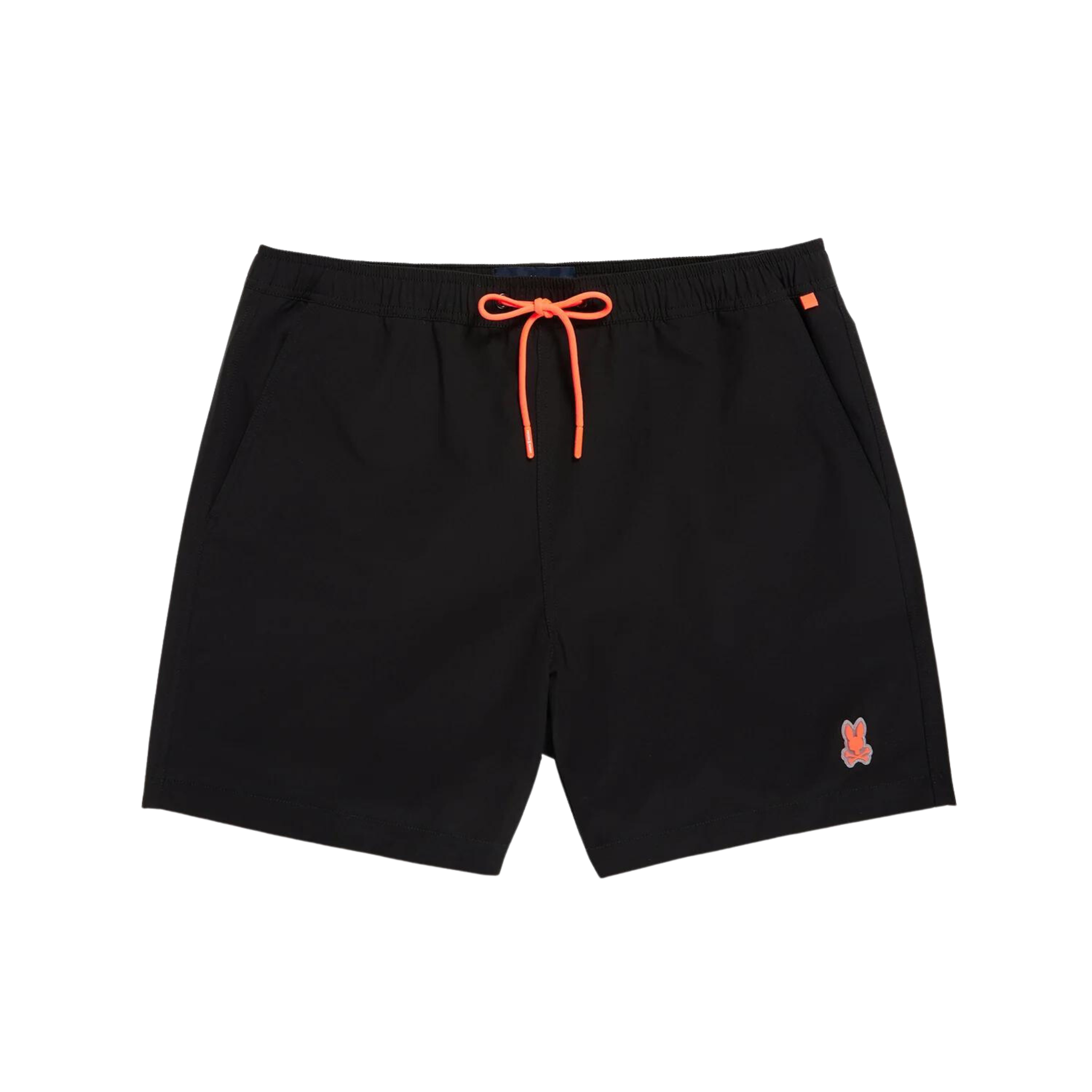 Psycho Bunny Lancaster Hydrochromic Swim Trunks (Black) - Psycho Bunny