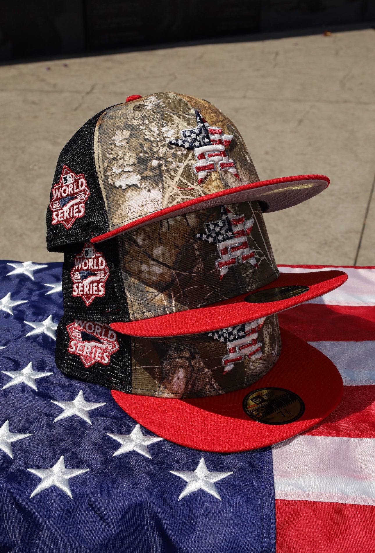New Era Houston Astros 2022 World Series Side Patch Fitted - New Era