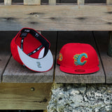 New Era Calgary Flames 20th Anniversary Side Patch Fitted - New Era