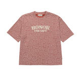 Honor The Gift Stripe Box Tee (Brick) - Honor The Gift