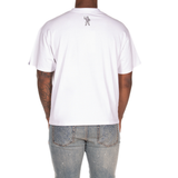 Billionaire Boys "Giant" SS Knit (Cropped Fit) (White) - Billionaire Boys Club