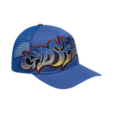 Godspeed GS Neo Trucker Hat (Blue/Yellow/Red) - Godspeed