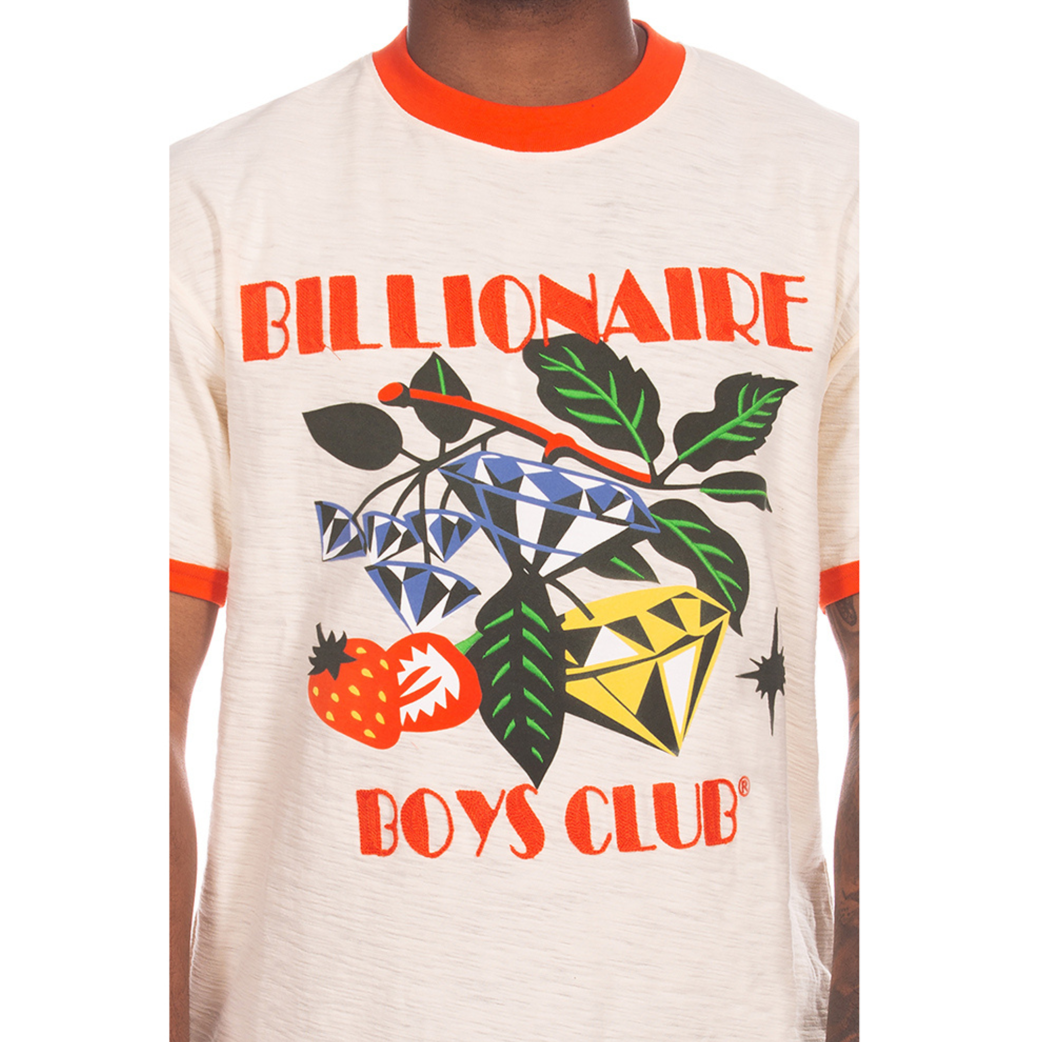 Billionaire Boys "Vine" SS Tee Knit (Ecru) - Billionaire Boys Club