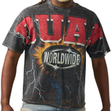 DUAA "Worldwide" SS Tee (Black) - DUAA