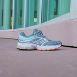 Mens Saucony ProGrid Omni 9 (Grey/Teal) - Saucony