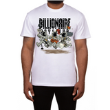 Billionaire Boys Club "Now Boarding" SS Tee (Bleach White)