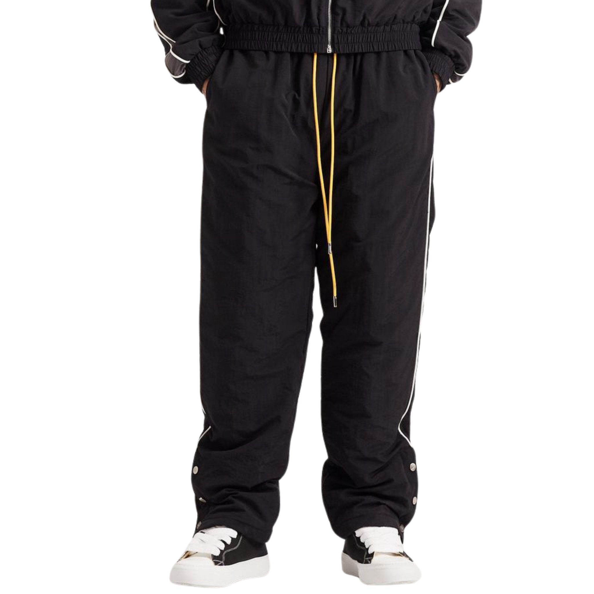 DSM "Reverso" Nylon Pant-Black/Grey - Diet Starts Monday