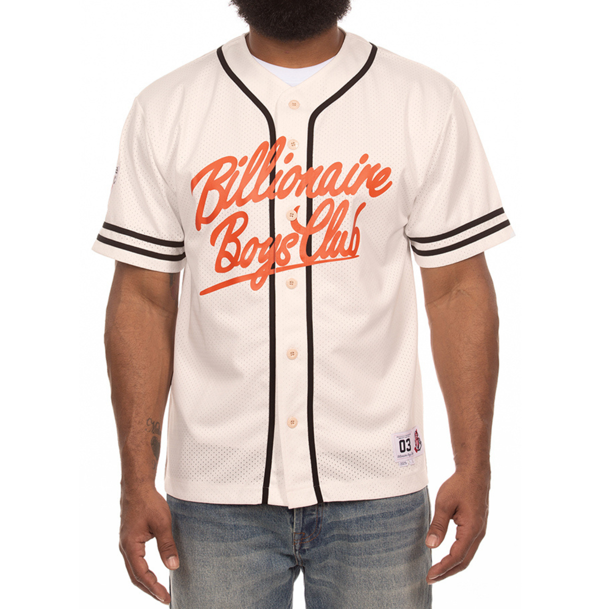 Billionaire Boys Club "Big Chew" SS Knit (Ecru) - Billionaire Boys Club