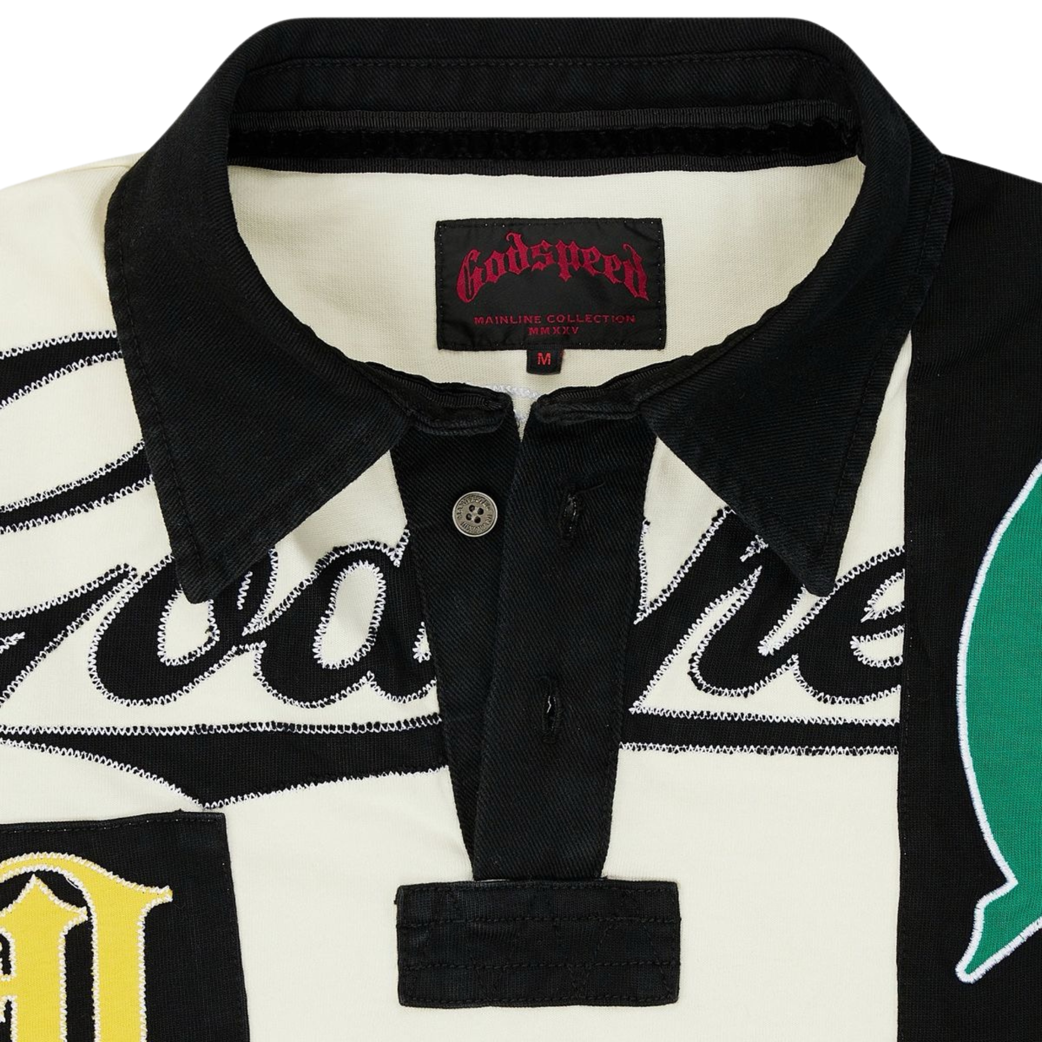 Godspeed Heritage Patchwork Polo (Cream) - Godspeed
