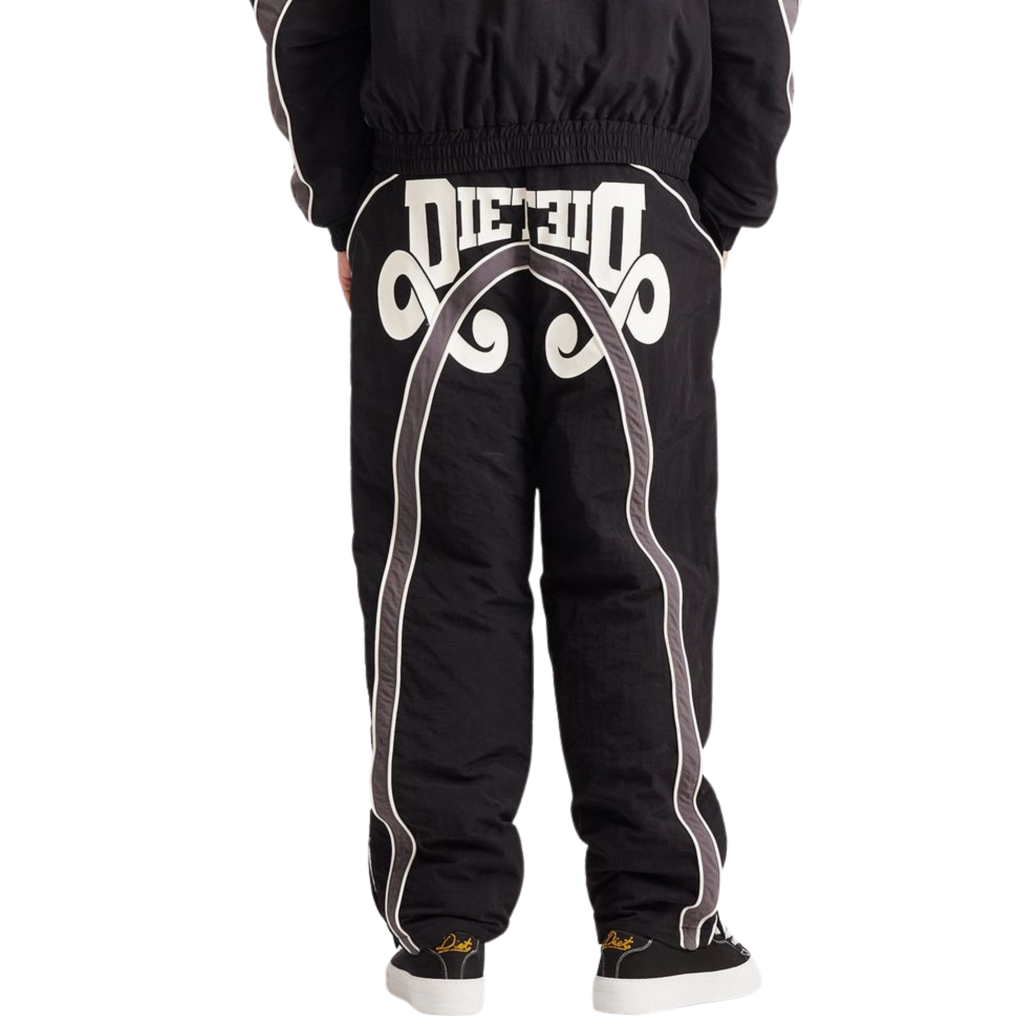 DSM "Reverso" Nylon Pant-Black/Grey - Diet Starts Monday
