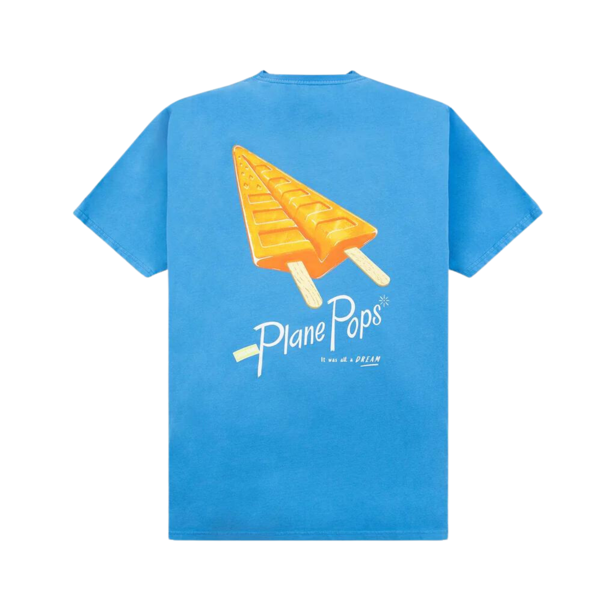 Paper Planes - Blue Raspberry Plane Pops Tee - Tangerine, Tangerine / M