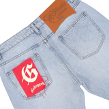 Godspeed "OG Logo" Flared Denim (Blue) - Godspeed