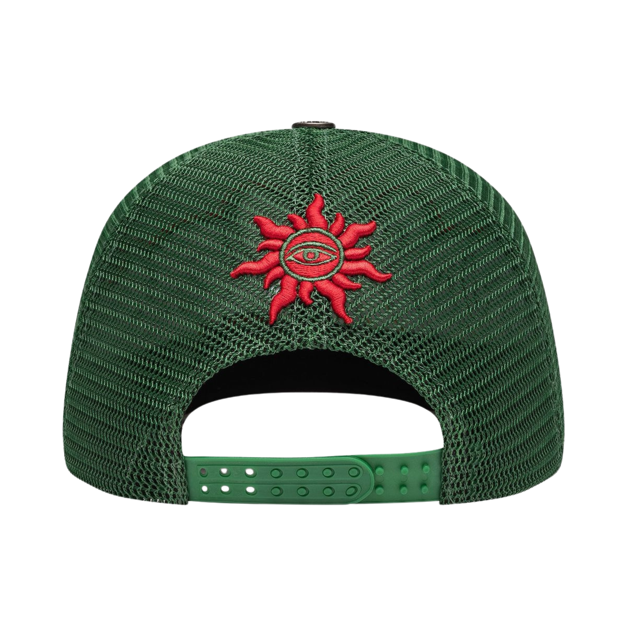 Godspeed GS Neo Trucker Hat (Green/Yellow/Red) - Godspeed