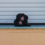 New Era Anaheim Angels 40th Season 9FIFTY A-Frame Snapback-(Black/Red) - New Era