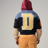 DUAA "College" Zip Up Hoodie (Multi) - DUAA
