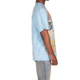 Billionaire Boys "Rushmore" SS Knit (Oversized) (Baltic Sea) - Billionaire Boys Club