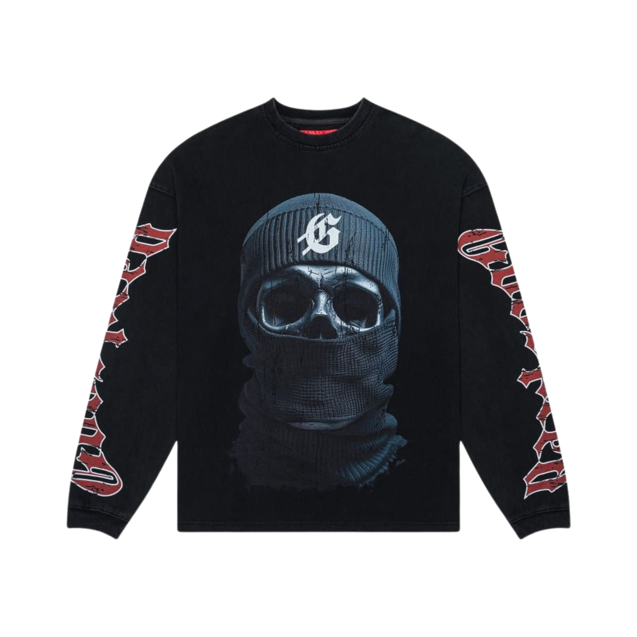 Godspeed Balaclava Szn LS T-Shirt (Black Wash)