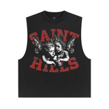 Saint Hills Heaven Cut Sleeve Tee (Black)