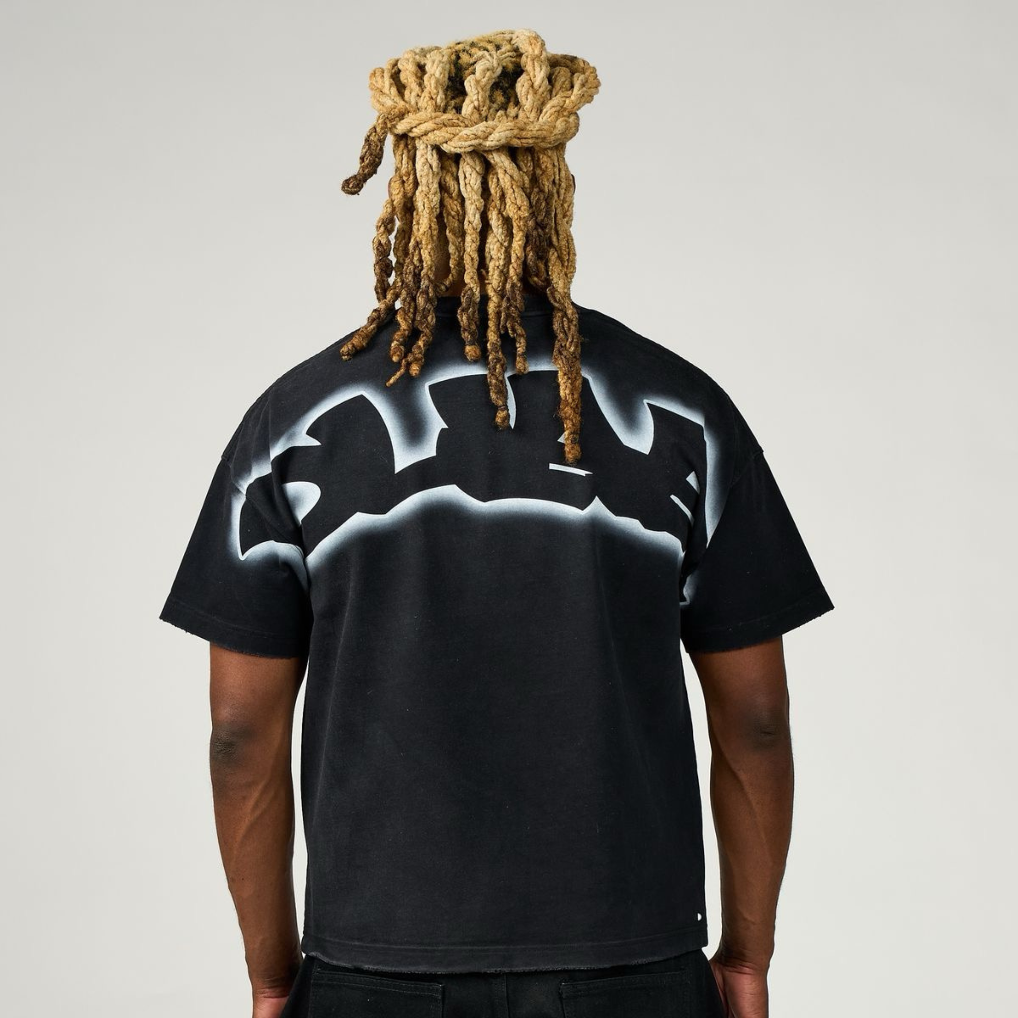 DUAA "Grill" SS Tee (Black) - DUAA