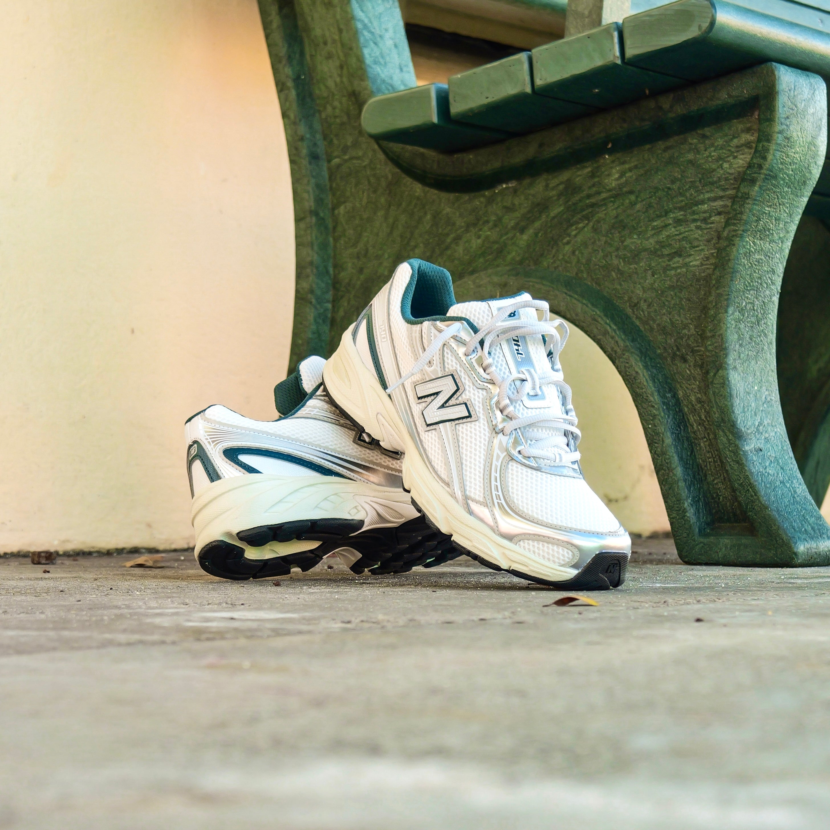Mens New Balance 740 (Green/Beige) - U740EL - New Balance
