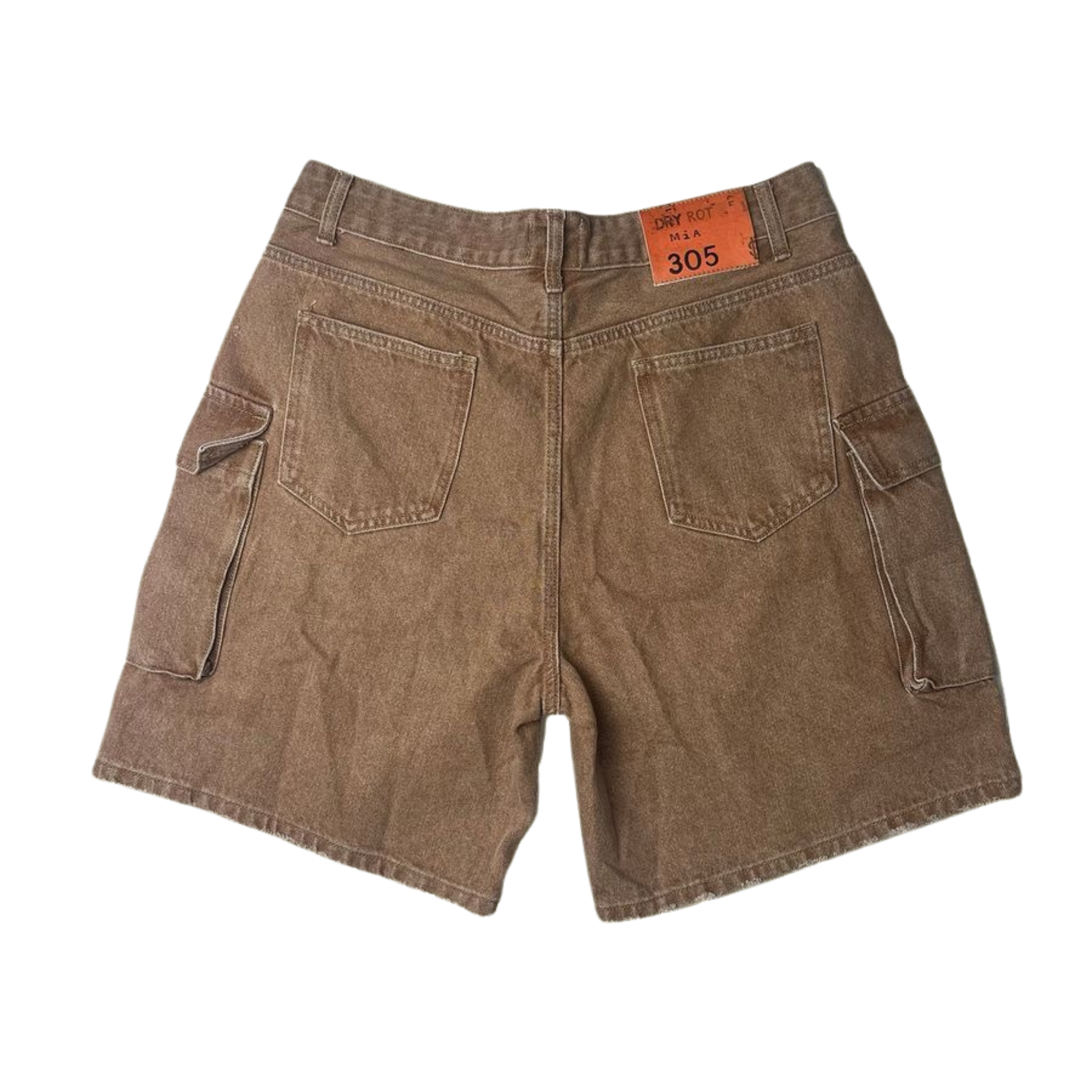 DRY ROT "Souvenir" Cargo Shorts (Brown) - Dry Rot