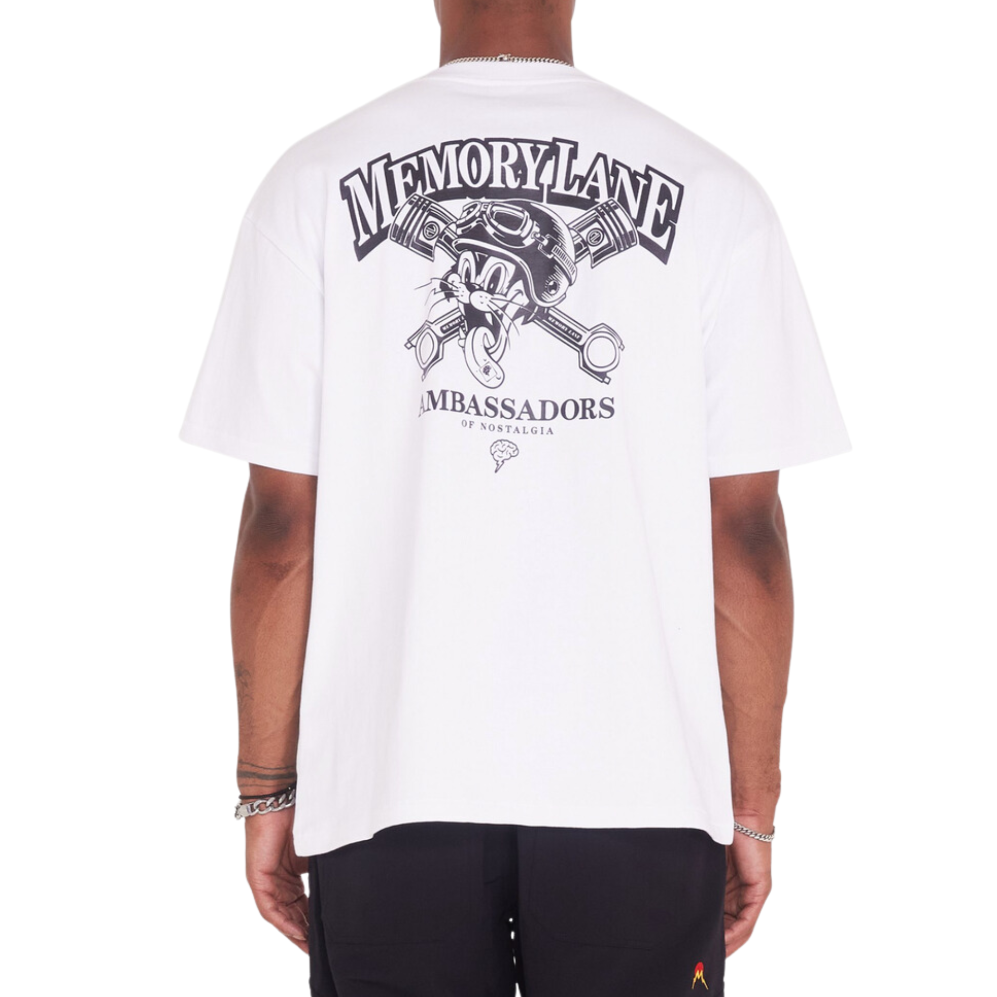 Memory Lane "Wildcat" Tee (White)