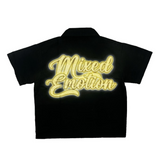 Mixed Emotion "“Blinded” Zip up shirt - Mixed Emotion