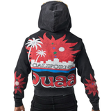 DUAA "Dreams" Zip Up Hoodie (Black) - DUAA