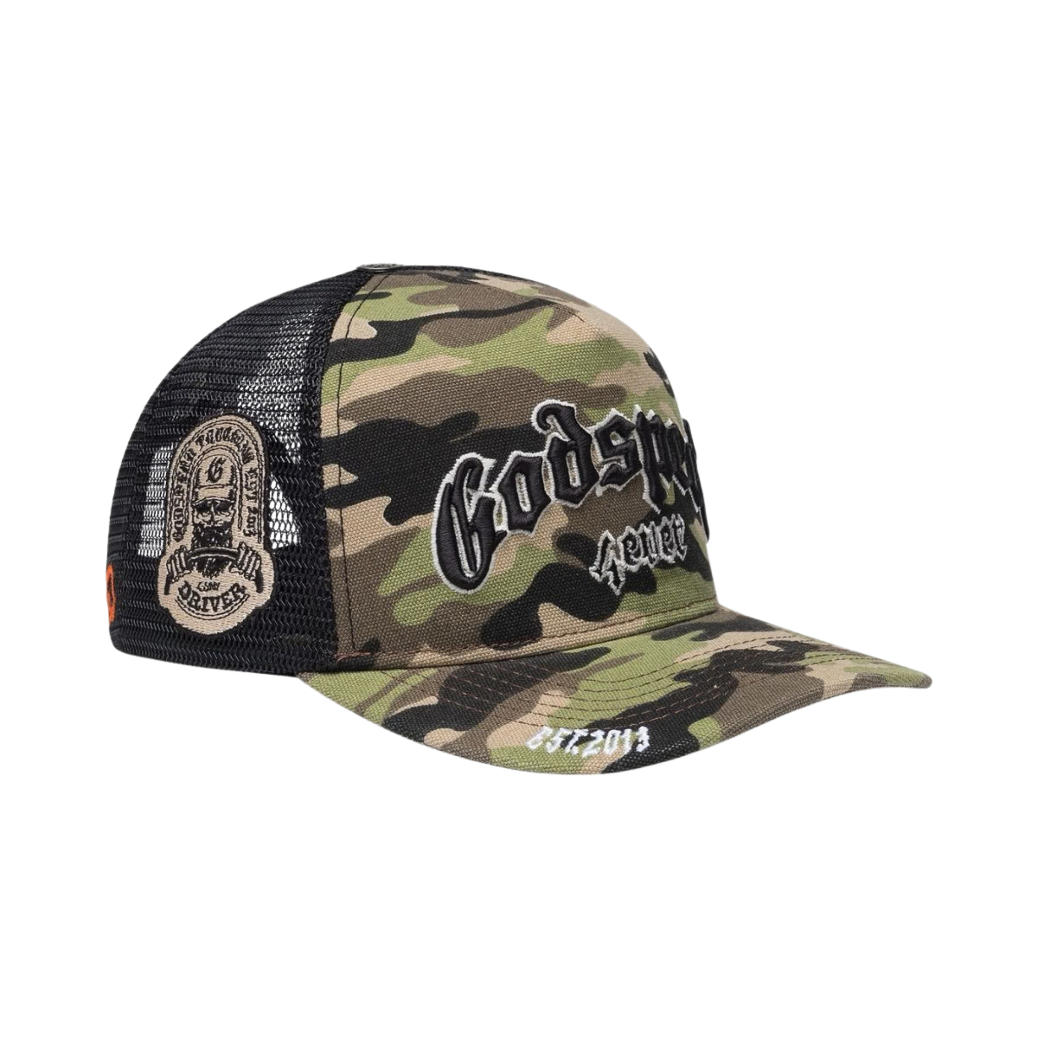 Godspeed "GS Forever" Trucker Hat (Camo) BOOM34 - Godspeed