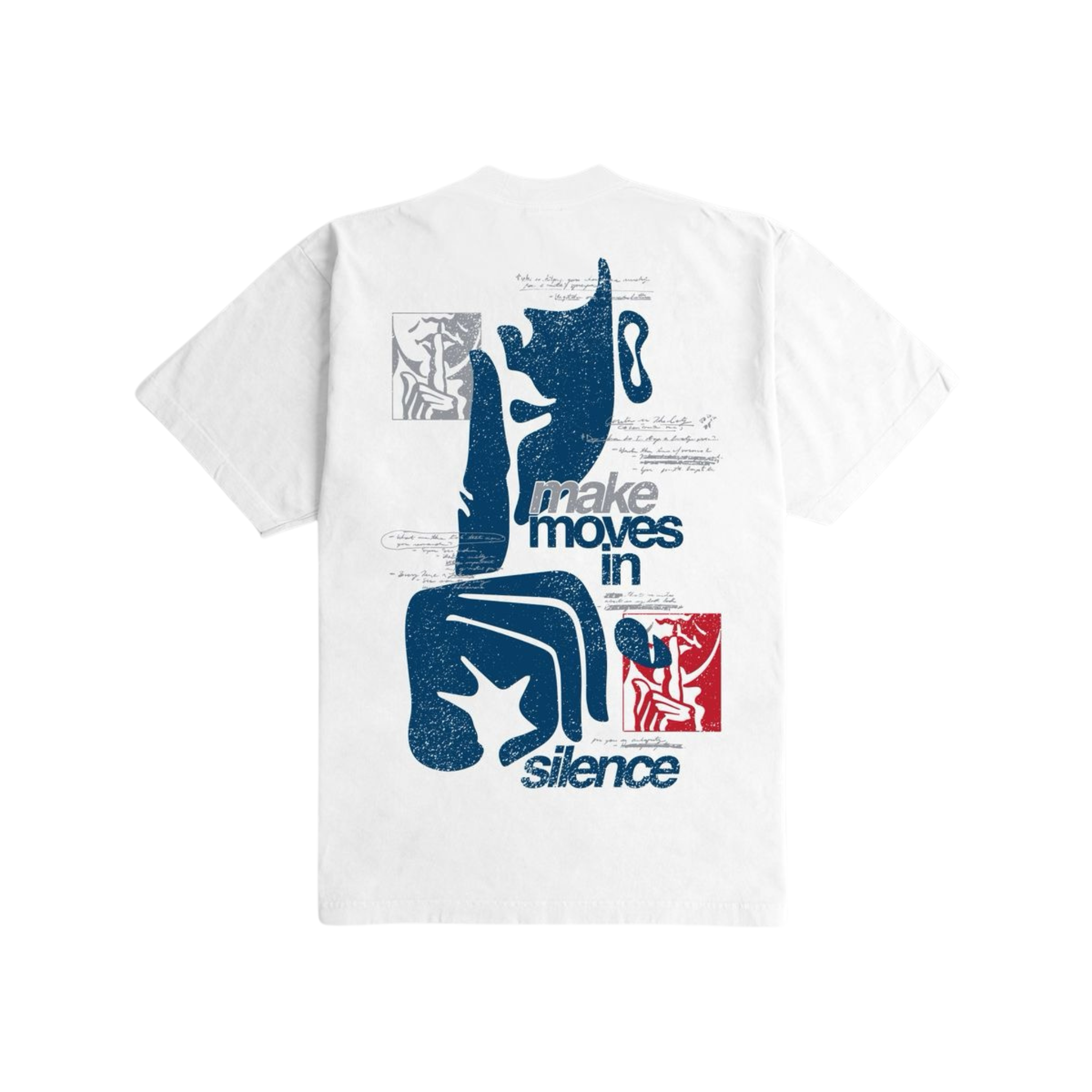 Outrank "Move in Silence" Heavyweight T-shirt - Outrank