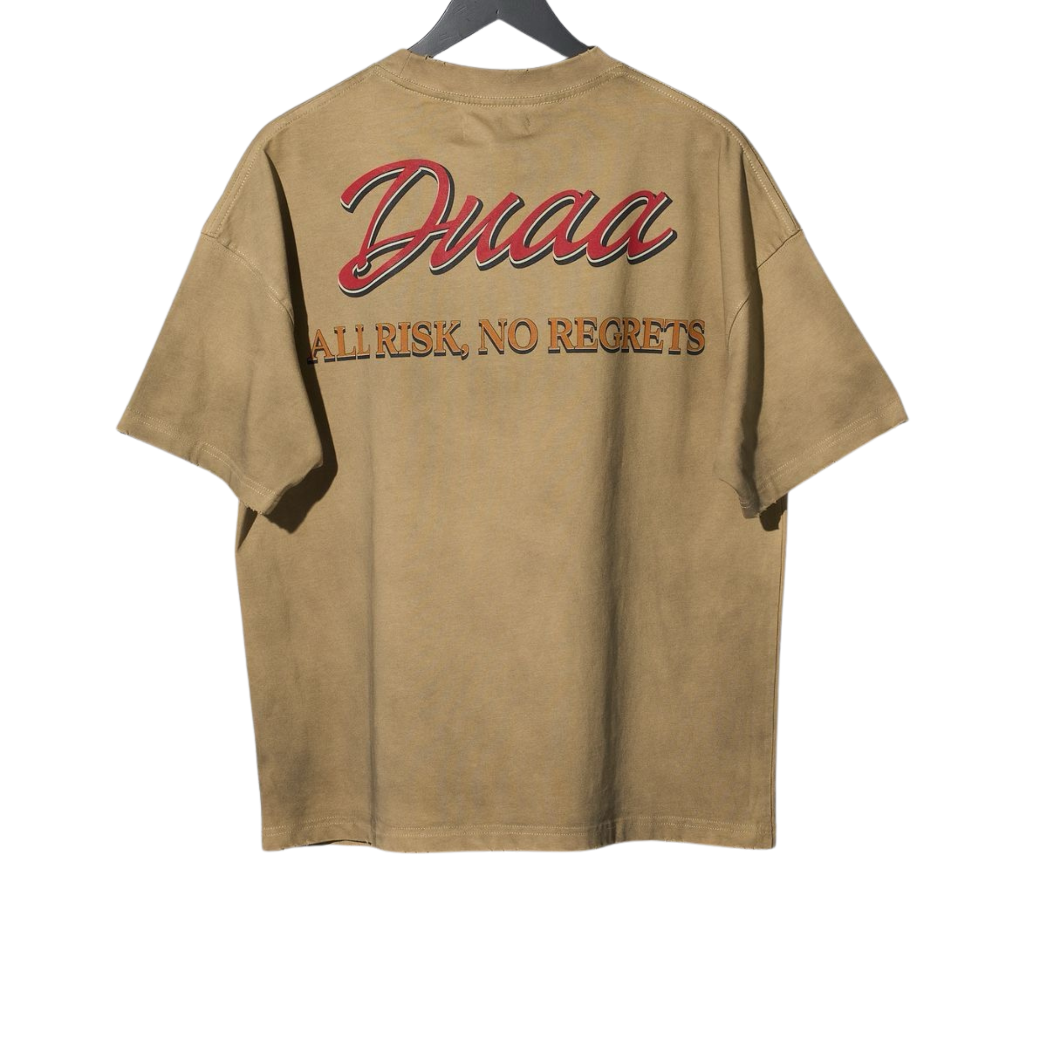 DUAA "All Risk" SS Tee (Brown) - DUAA