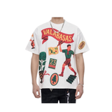 Valabasas "LATITUDE" Tee (White) - VALABASAS