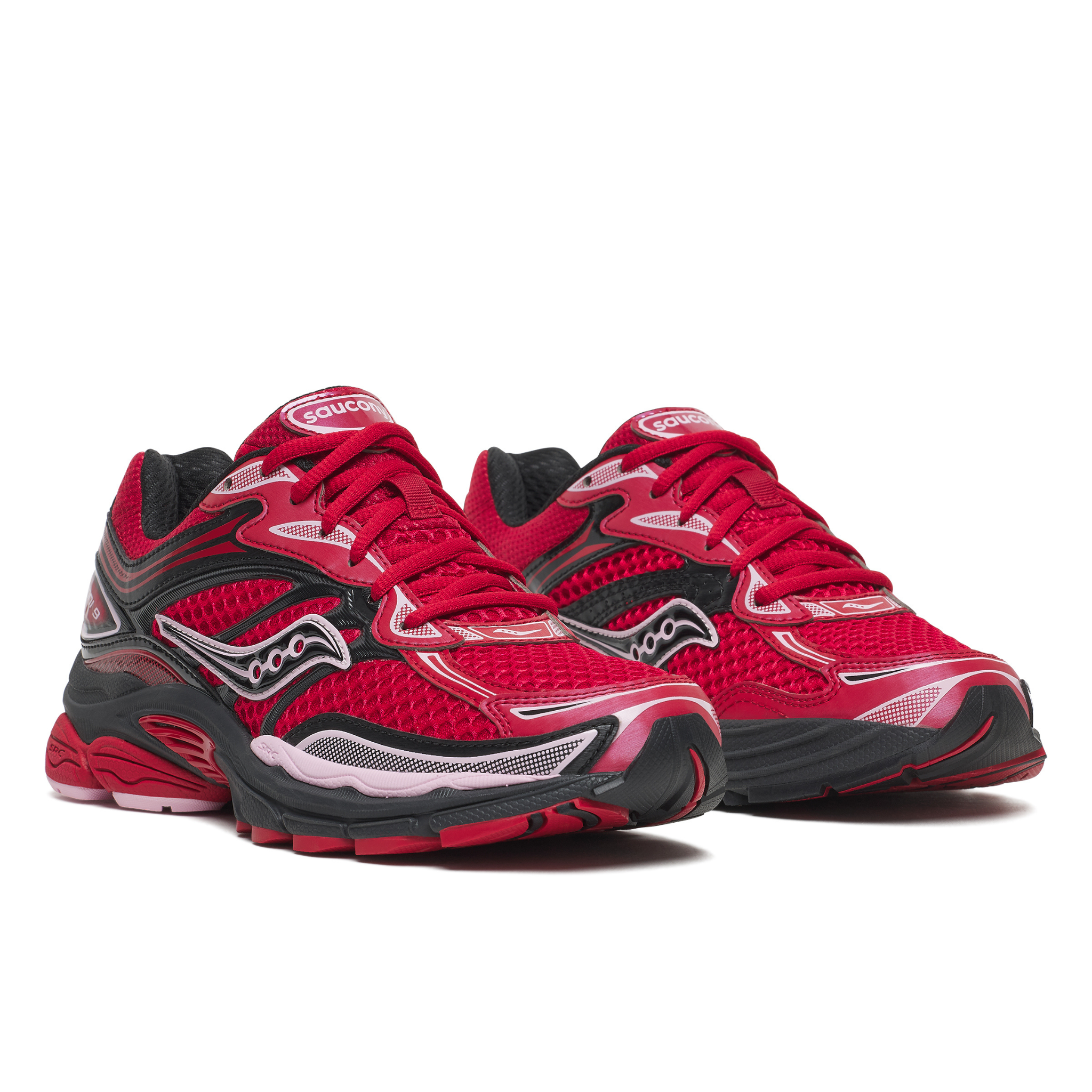 Mens Saucony ProGrid Omni 9 St.Valentine (Red/Black) - Saucony